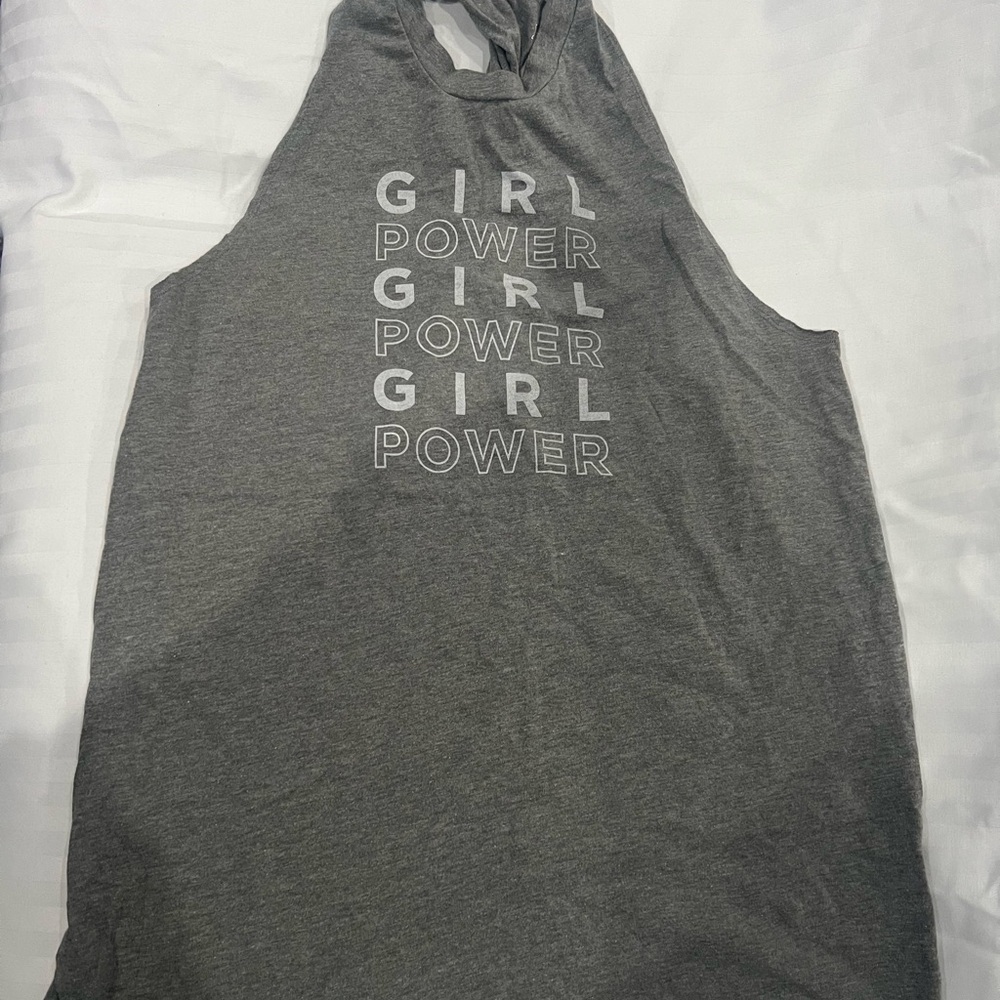 PINK Victoria's Secret Charcoal Tank Top